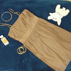 NWOT Forever 21 Accordion Pleat Empire Waist Dress